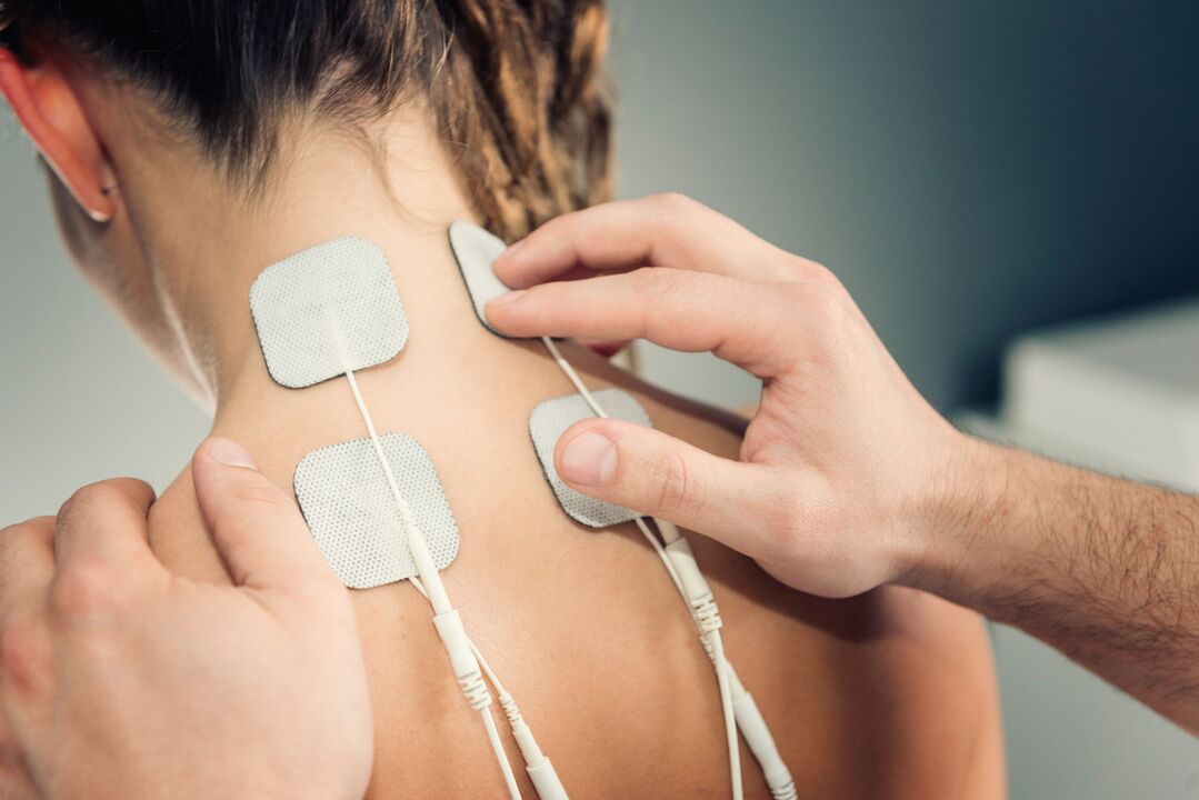 Electroforeză pentru tratamentul osteochondrozei gâtului